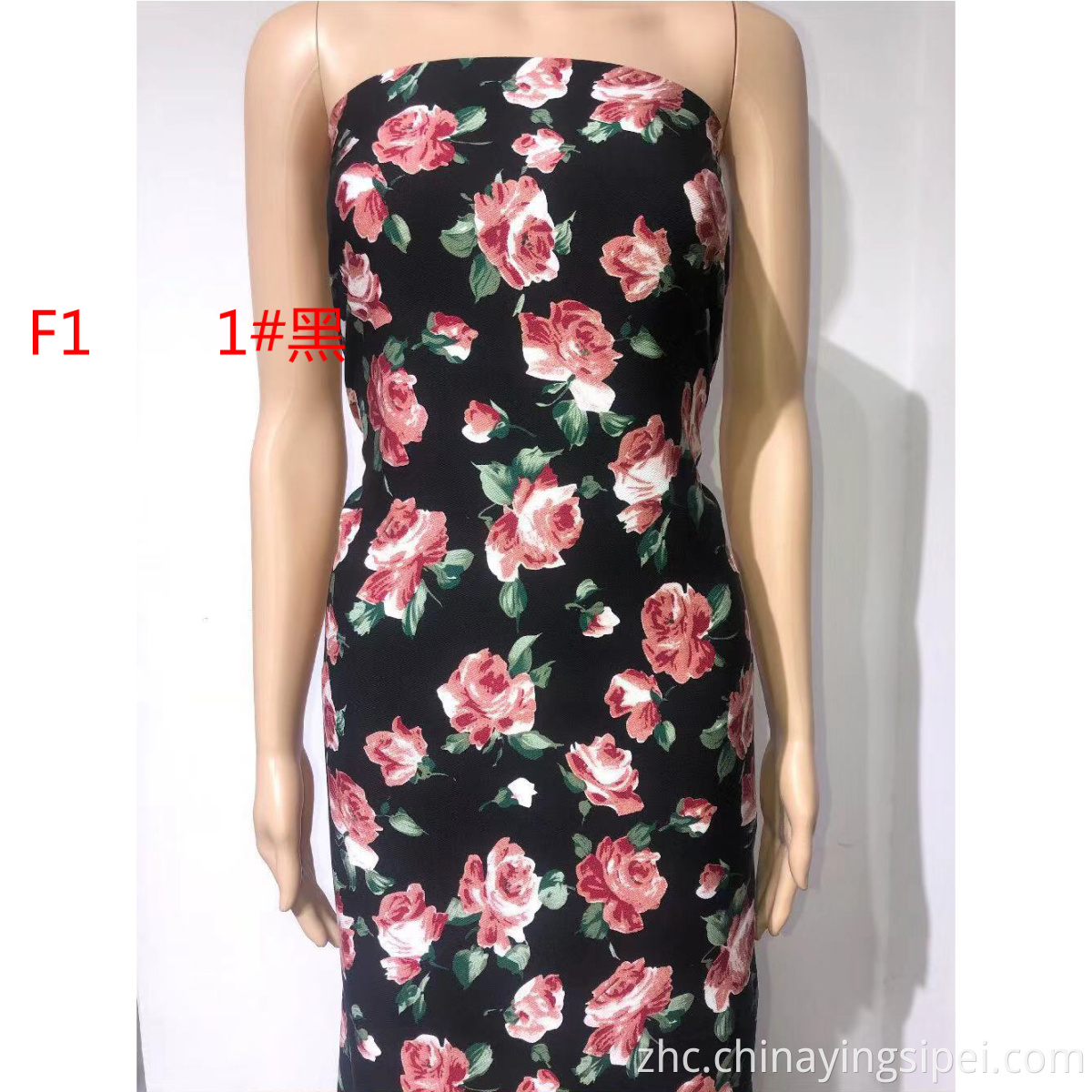 ISP纺织热销售100％人造丝斜纹条纹面料用于连衣裙